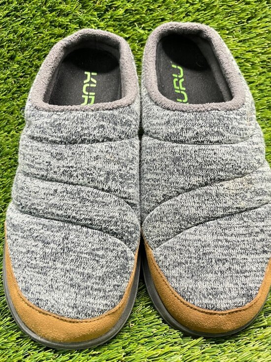 Kuru Draft 2 Mens Size 9 Gray Brown Classic Casual Slip-On Mule Slippers Shoes main image 5